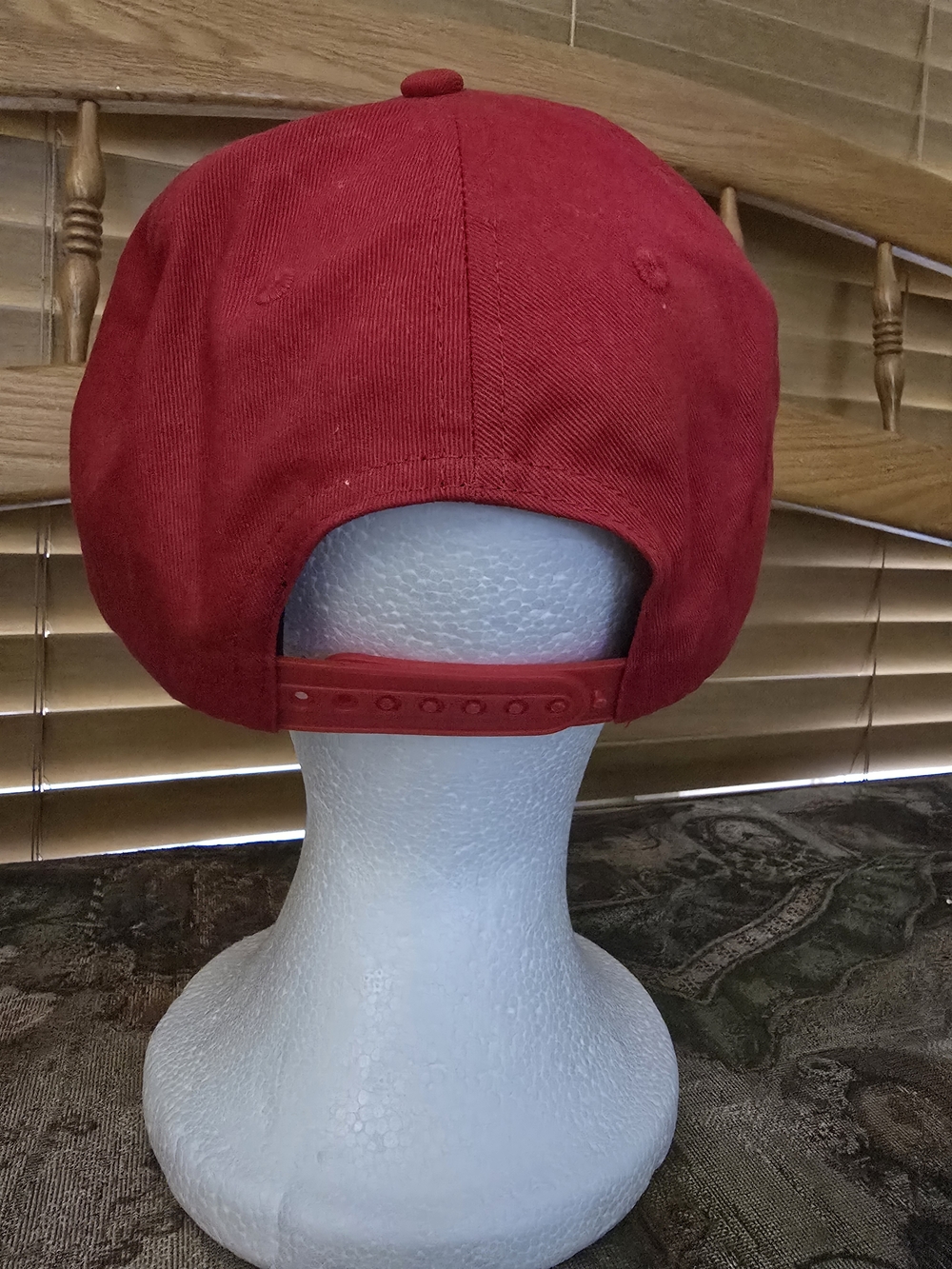 Red Racing Patch Cap - Men's Hat - Picture 2 of 4